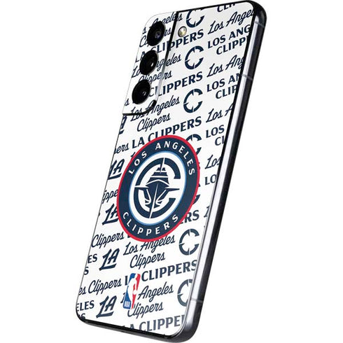 NBA Los Angeles Clippers Blast Text Galaxy S22 Skin
