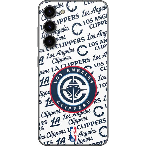 NBA Los Angeles Clippers Blast Text Galaxy S23 FE Skin