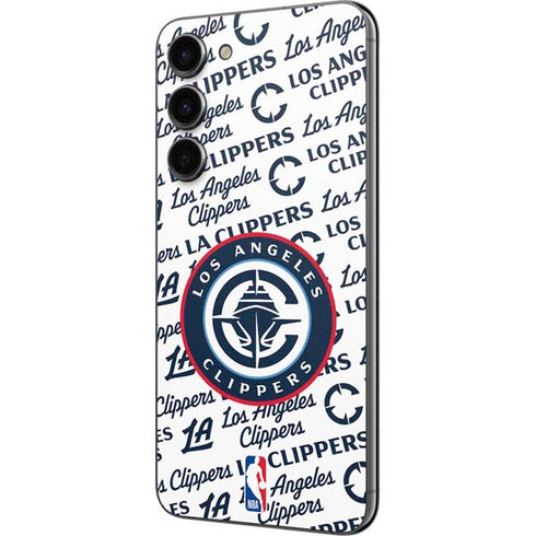 NBA Los Angeles Clippers Blast Text Galaxy S23 FE Skin