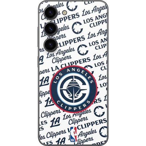 NBA Los Angeles Clippers Blast Text Galaxy S23 Skin