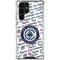NBA Los Angeles Clippers Blast Text Galaxy S23 Ultra Clear Case
