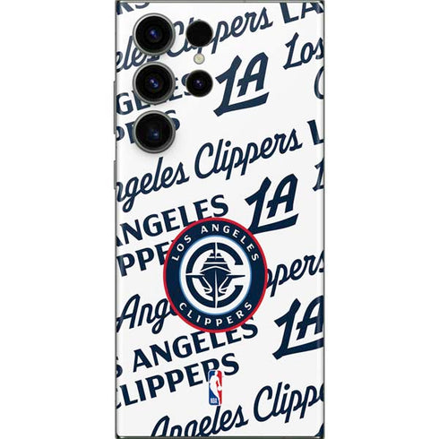 NBA Los Angeles Clippers Blast Text Galaxy Skins