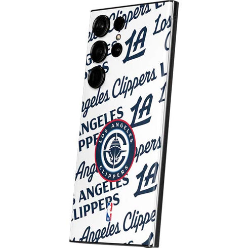 NBA Los Angeles Clippers Blast Text Galaxy Skins