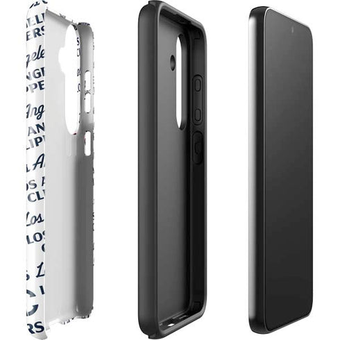 NBA Los Angeles Clippers Blast Text Galaxy S25 Impact Case