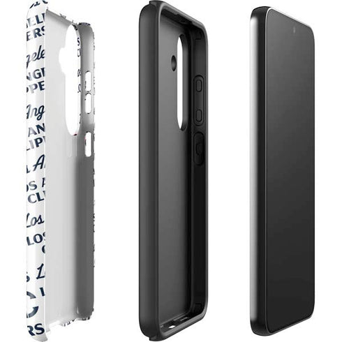 NBA Los Angeles Clippers Blast Text Galaxy S25 Plus Impact Case
