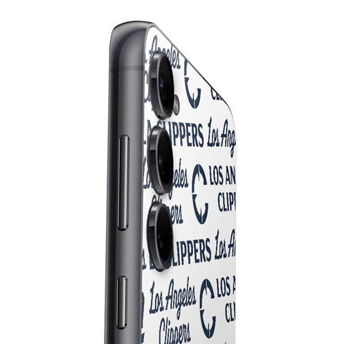 NBA Los Angeles Clippers Blast Text Galaxy S25 Plus Skin