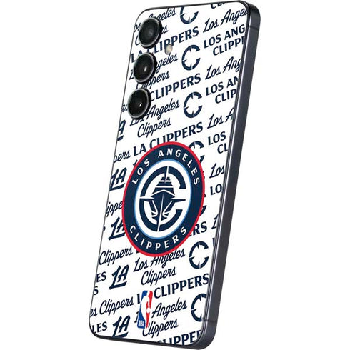 NBA Los Angeles Clippers Blast Text Galaxy S24 Skin