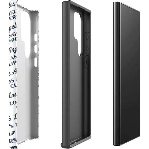 NBA Los Angeles Clippers Blast Text Galaxy S25 Ultra Impact Case