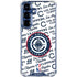 NBA Los Angeles Clippers Blast Text Galaxy S25 Clear Case