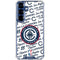 NBA Los Angeles Clippers Blast Text Galaxy S25 Plus Clear Case