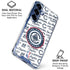 NBA Los Angeles Clippers Blast Text Galaxy S25 Plus Clear Case