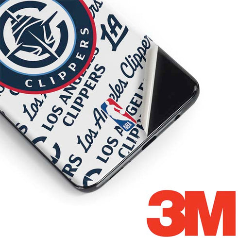 NBA Los Angeles Clippers Blast Text Galaxy S9 Plus Skin