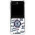 NBA Los Angeles Clippers Blast Text Galaxy Z Flip5 5G Clear Case