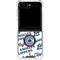 NBA Los Angeles Clippers Blast Text Galaxy Z Flip6 Clear Case