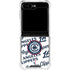 NBA Los Angeles Clippers Blast Text Galaxy Z Flip6 Clear Case