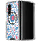 NBA Los Angeles Clippers Blast Text Galaxy Z Fold4 5G Clear Case