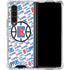 NBA Los Angeles Clippers Blast Text Galaxy Z Fold4 5G Clear Case