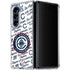 NBA Los Angeles Clippers Blast Text Galaxy Z Fold5 5G Clear Case