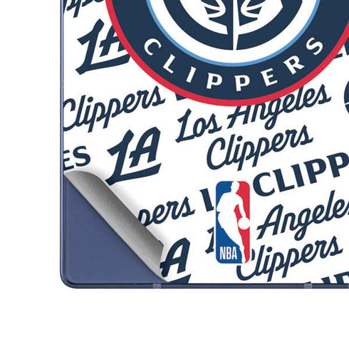 NBA Los Angeles Clippers Blast Text Galaxy Z Fold6 Skin