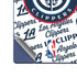 NBA Los Angeles Clippers Blast Text Galaxy Z Fold6 Skin
