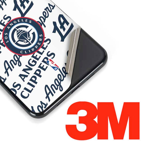 NBA Los Angeles Clippers Blast Text Google Pixel 3a Skin