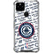 NBA Los Angeles Clippers Blast Text Google Pixel 5a 5G Clear Case