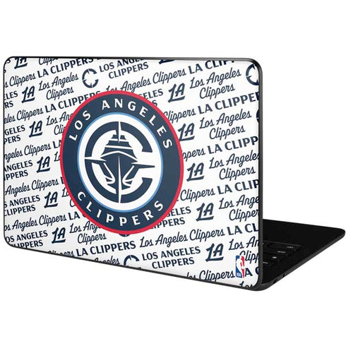 NBA Los Angeles Clippers Blast Text Google Pixelbook Go Skin