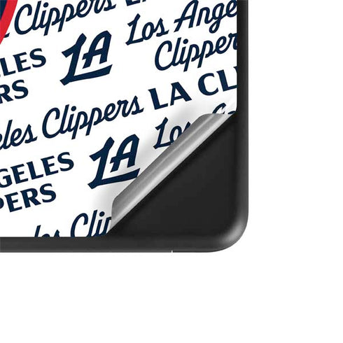 NBA Los Angeles Clippers Blast Text Google Pixelbook Go Skin