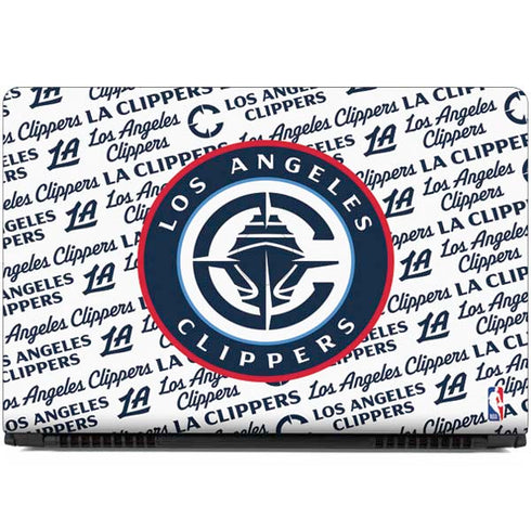 NBA Los Angeles Clippers Blast Text Dell Inspiron Skin