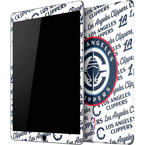 NBA Los Angeles Clippers Blast Text iPad Skins