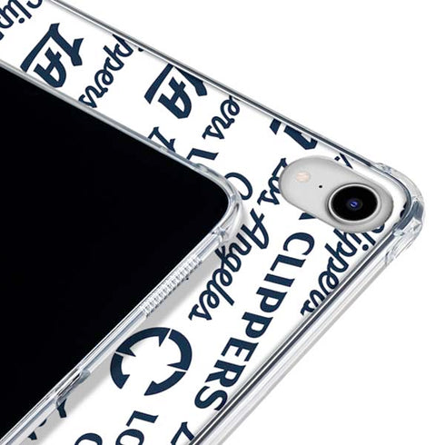 NBA Los Angeles Clippers Blast Text iPad 11th Gen (2025) Clear Case