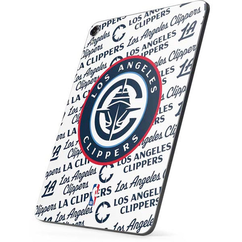 NBA Los Angeles Clippers Blast Text Apple iPad Pro Skin