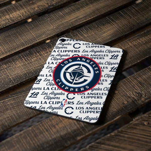 NBA Los Angeles Clippers Blast Text Apple iPad Pro Skin