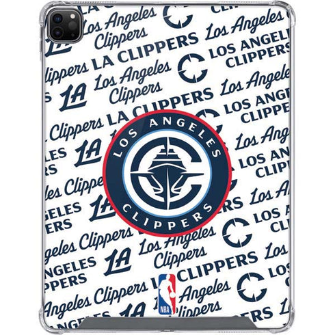 NBA Los Angeles Clippers Blast Text iPad Cases
