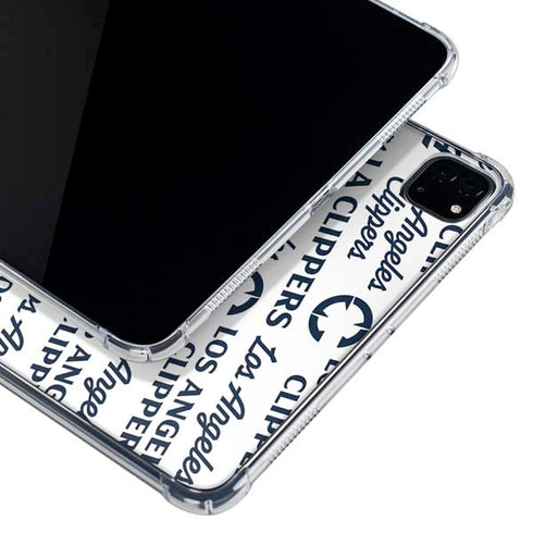 NBA Los Angeles Clippers Blast Text iPad Cases