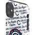 NBA Los Angeles Clippers Blast Text iPhone 11 Impact Case