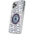 NBA Los Angeles Clippers Blast Text iPhone 11 Pro Clear Case
