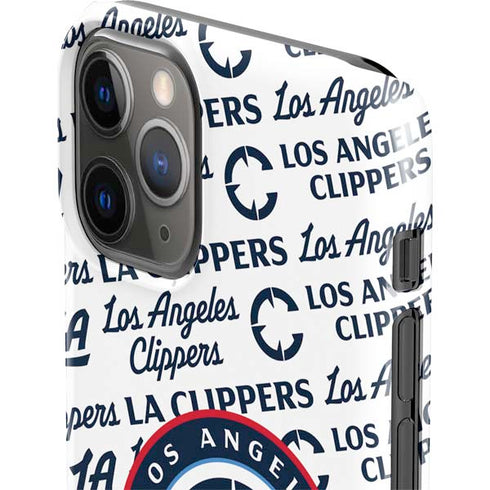 NBA Los Angeles Clippers Blast Text iPhone 11 Pro Lite Case