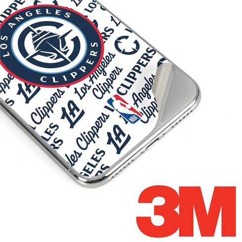 NBA Los Angeles Clippers Blast Text iPhone 11 Pro Skin