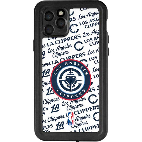 NBA Los Angeles Clippers Blast Text iPhone 11 Pro Waterproof Case