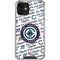 NBA Los Angeles Clippers Blast Text iPhone 12 Clear Case