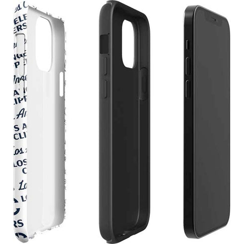 NBA Los Angeles Clippers Blast Text iPhone 12 Mini Impact Case