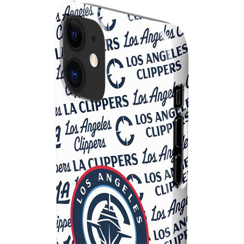 NBA Los Angeles Clippers Blast Text iPhone 12 Mini Lite Case