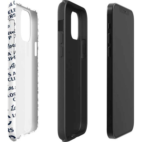 NBA Los Angeles Clippers Blast Text iPhone 12 Pro Max Impact Case