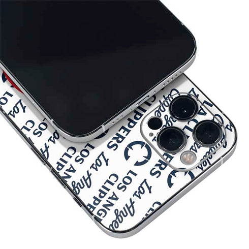 NBA Los Angeles Clippers Blast Text iPhone 12 Pro Max Skin