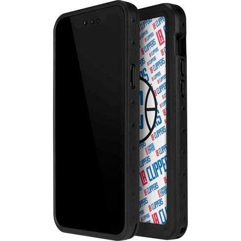 NBA Los Angeles Clippers Blast Text iPhone 12 Pro Waterproof Case