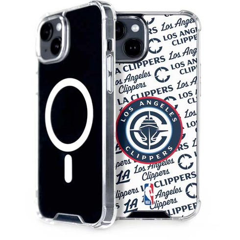 NBA Los Angeles Clippers Blast Text iPhone 13 MagSafe Case