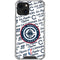 NBA Los Angeles Clippers Blast Text iPhone 13 Mini Clear Case