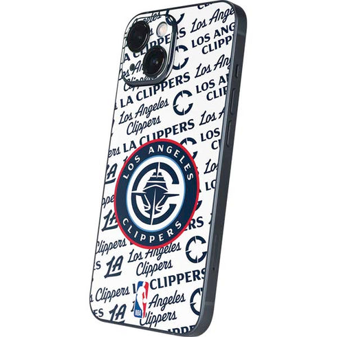NBA Los Angeles Clippers Blast Text iPhone 13 Mini Skin