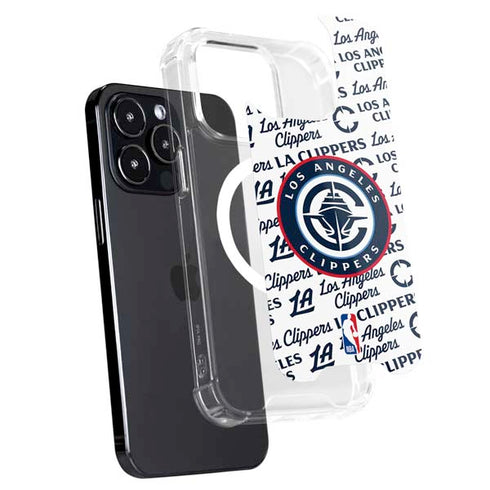 NBA Los Angeles Clippers Blast Text iPhone 13 Pro MagSafe Case